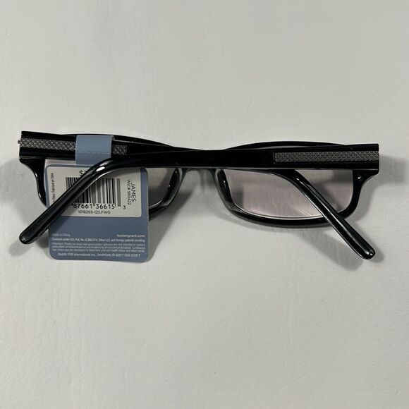 Foster Grant - Multi Focus Plus Black and Grey Reading Glasses - 1.25 - Picture 2 of 4